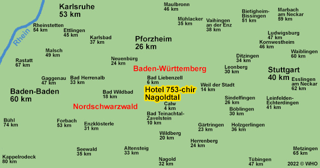 Kurzreise im Nordschwarzwald. Kurzurlaub im Nagoldtal, bei Calw im Schwarzwald.
