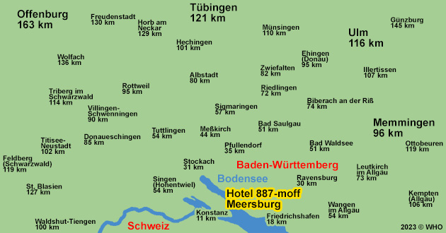 Urlaub am Bodensee, Kurzurlaub in Meersburg zwischen Konstanz, Friedrichshafen, berlingen und Lindau